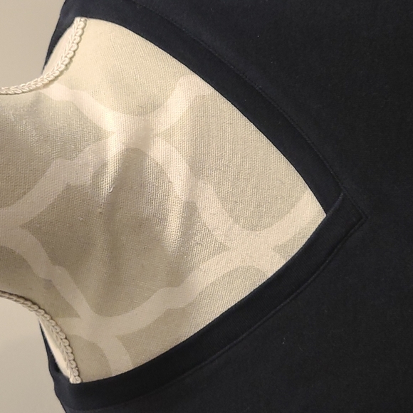 Bogner V-Neck T-Shirt Black Short Sleeve - Size 40 / US Large - Tee, Logo, - Picture 2 of 8